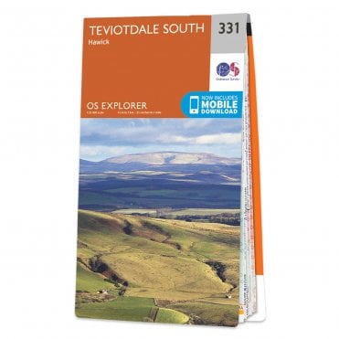 Ordnance Survey Explorer map 331 - Teviotdale South