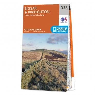 Ordnance Survey Explorer map 336 - Biggar & Broughton
