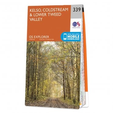 Ordnance Survey Explorer map 339 - Kelso, Coldstream & Lower Tweed Valley