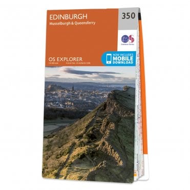 Ordnance Survey Explorer map 350 - Edinburgh