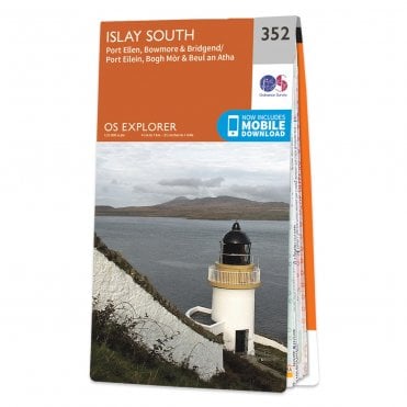 Ordnance Survey Explorer map 352 - Islay South