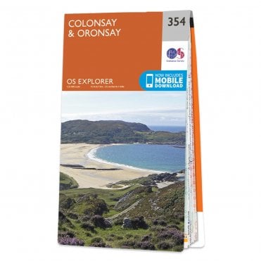 Ordnance Survey Explorer map 354 - Colonsay & Oronsay