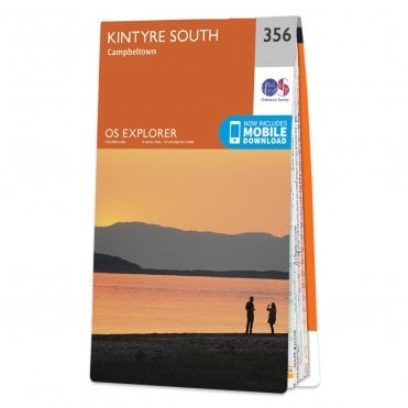 Ordnance Survey Explorer map 356 - Kintyre South