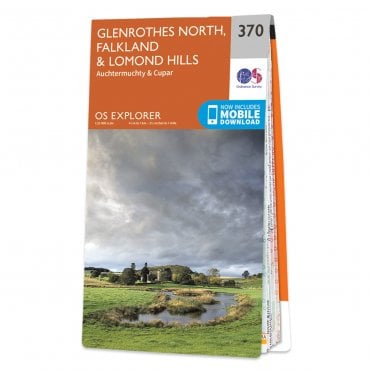 Ordnance Survey Explorer map 370 - Glenrothes North, Falkland & Lomond Hills