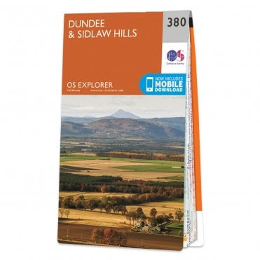 Ordnance Survey Explorer map 380 - Dundee & Sidlaw Hills