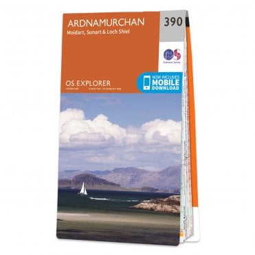 Ordnance Survey Explorer map 390 - Ardnamurchan