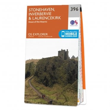 Ordnance Survey Explorer map 396 - Stonehaven, Inverbervie & Laurencekirk