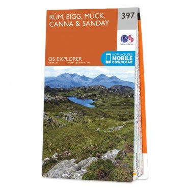 Ordnance Survey Explorer map 397 - Rùm, Eigg, Muck, Canna & Sanday