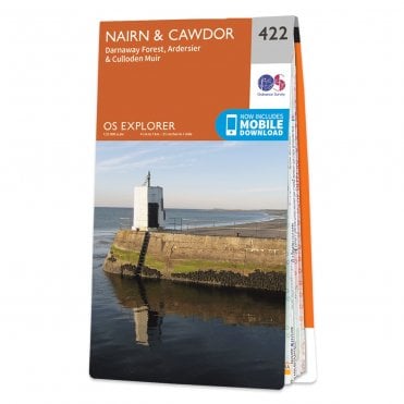 Ordnance Survey Explorer map 422 - Nairn & Cawdor