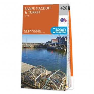 Ordnance Survey Explorer map 426 - Banff, Macduff & Turriff