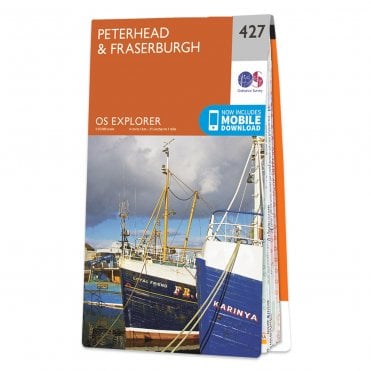 Ordnance Survey Explorer map 427 - Peterhead & Fraserburgh