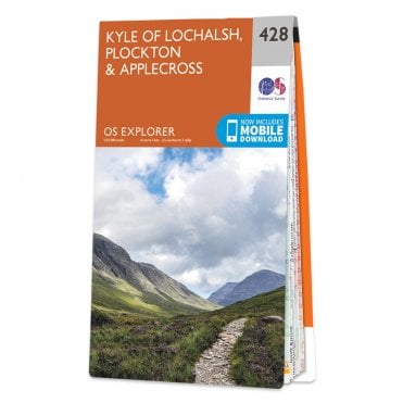 Ordnance Survey Explorer map 428 - Kyle of Lochalsh, Plockton & Applecross