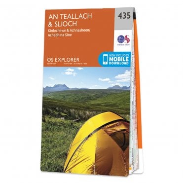 Ordnance Survey Explorer map 435 - An Teallach & Slioch