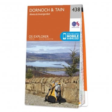 Ordnance Survey Explorer map 438 - Dornoch & Tain