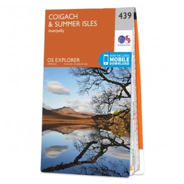 Ordnance Survey Explorer map 439 - Coigach & Summer Isles