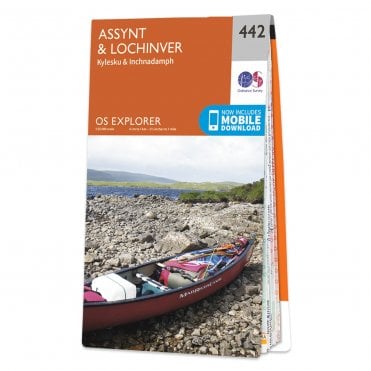 Ordnance Survey Explorer map 442 - Assynt & Lochinver