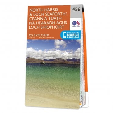Ordnance Survey Explorer map 456 - North Harris & Loch Seaforth