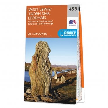 Ordnance Survey Explorer map 458 - West Lewis