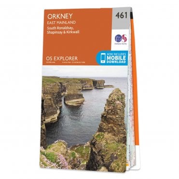 Ordnance Survey Explorer map 461 - Orkney - East Mainland