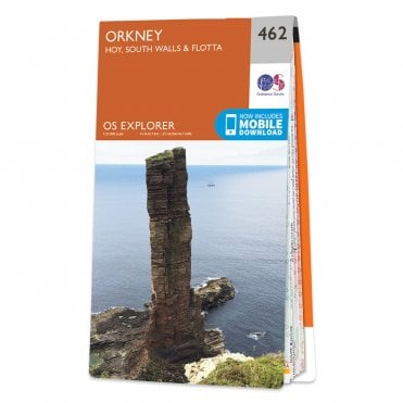 Ordnance Survey Explorer map 462 - Orkney - Hoy, South Walls & Flotta