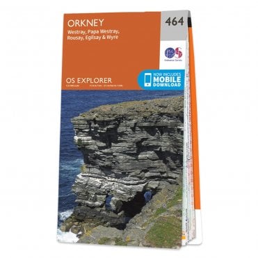 Ordnance Survey Explorer map 464 - Orkney - Westray, Papa Westray, Rousay, Egilsay & Wyre