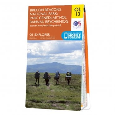 Ordnance Survey Explorer map OL13 - Brecon Beacons National Park (Eastern Area)