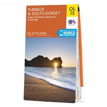 Ordnance Survey Explorer map OL15 - Purbeck and South Dorset