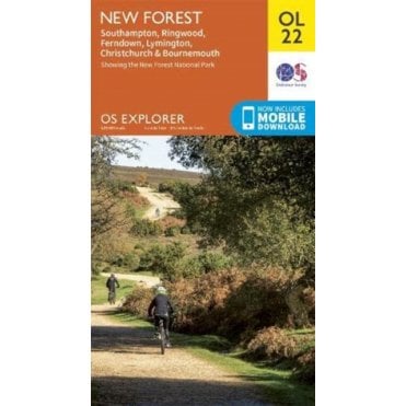 Ordnance Survey Explorer map OL22 - New Forest