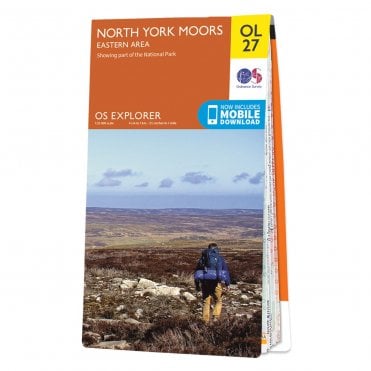 Ordnance Survey Explorer map OL27 - North York Moors - Eastern area