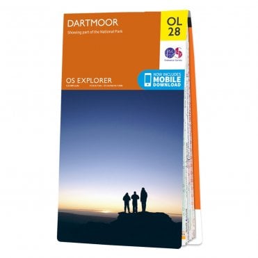 Ordnance Survey Explorer map OL28 - Dartmoor