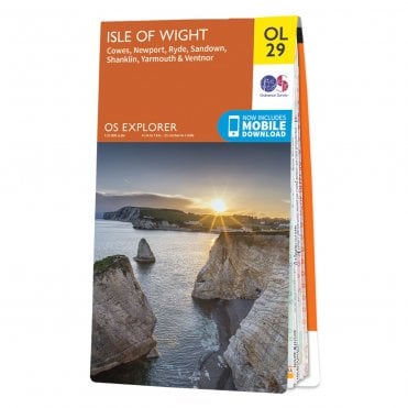 Ordnance Survey Explorer map OL29 - Isle of Wight