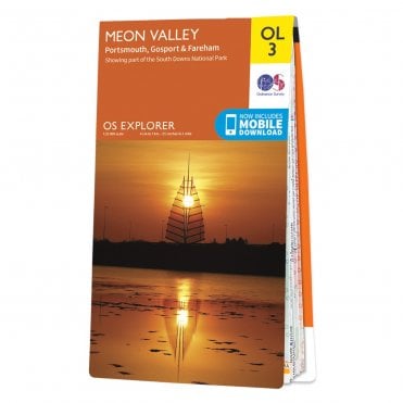 Ordnance Survey Explorer map OL3 - Meon Valley