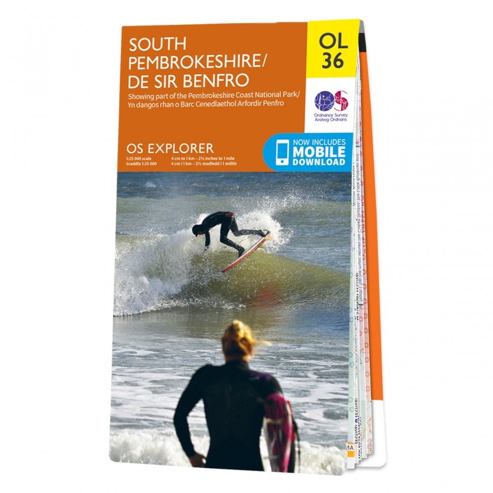 Ol21 Map Ordnance Survey Explorer map OL36 - South Pembrokeshire