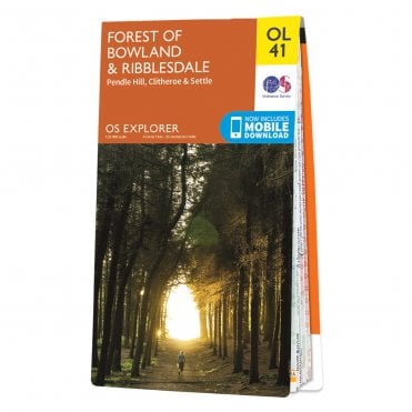 Ordnance Survey Explorer map OL41 - Forest of Bowland