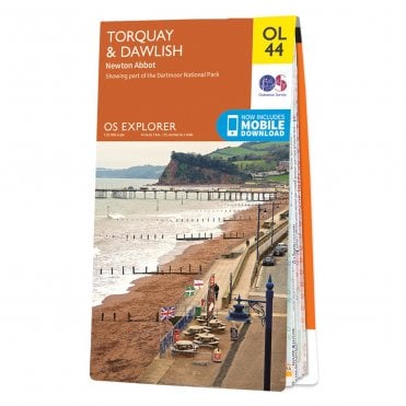 Ordnance Survey Explorer map OL44 - Torquay & Dawlish