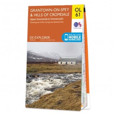 Ordnance Survey Explorer map OL61 - Grantown-on-Spey & Hills of Cromdale
