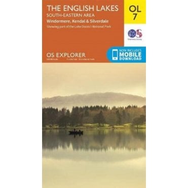 Ordnance Survey Explorer map OL7 - The Lake District: South-eastern area
