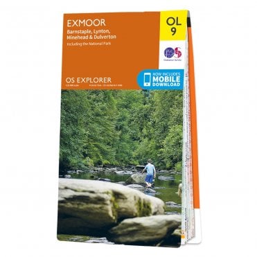 Ordnance Survey Explorer map OL9 - Exmoor