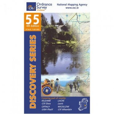 Discovery Map 55: Kildare Laois Offaly Wicklow