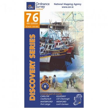 Discovery Map 76: Carlow Kilkenny Waterford Wexford