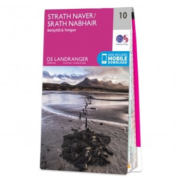 Ordnance Survey Landranger map 10 - Strath Naver