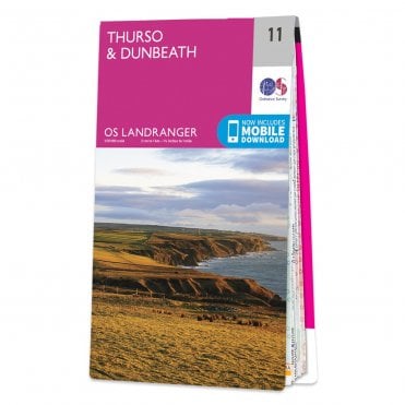 Ordnance Survey Landranger map 11 - Thurso & Dunbeath