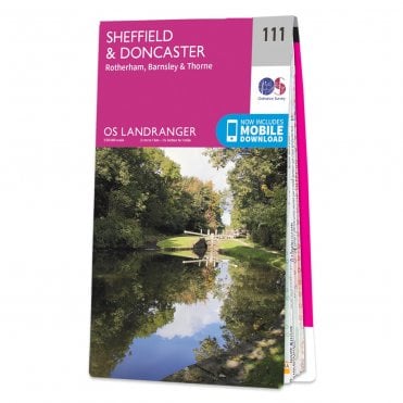 Ordnance Survey Landranger map 111 - Sheffield & Doncaster
