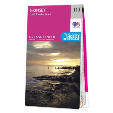 Ordnance Survey Landranger map 113 - Grimsby