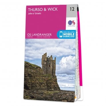Ordnance Survey Landranger map 12 - Thurso & Wick