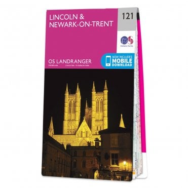 Ordnance Survey Landranger map 121 - Lincoln & Newark-on-Trent