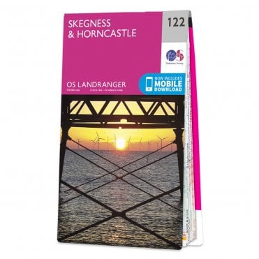 Ordnance Survey Landranger map 122 - Skegness & Horncastle