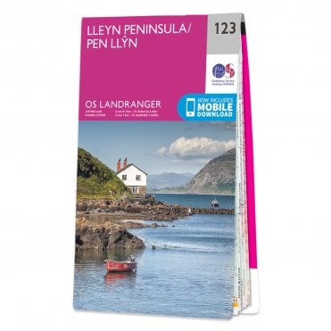 Ordnance Survey Landranger map 123 - Lleyn Peninsula