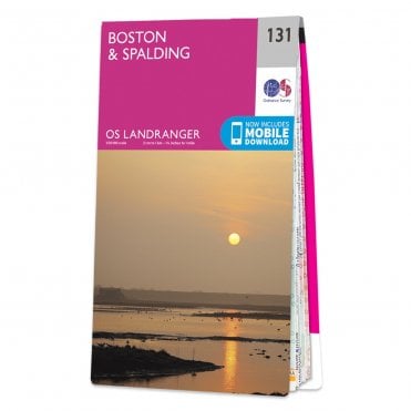 Ordnance Survey Landranger map 131 - Boston & Spalding