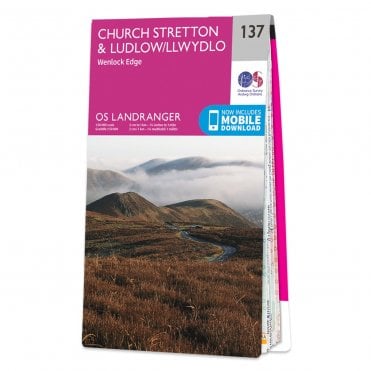 Ordnance Survey Landranger map 137 - Church Stretton & Ludlow